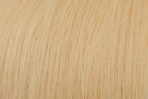 Seamless Clip-In Extensions: Warm Lightest Blonde #613