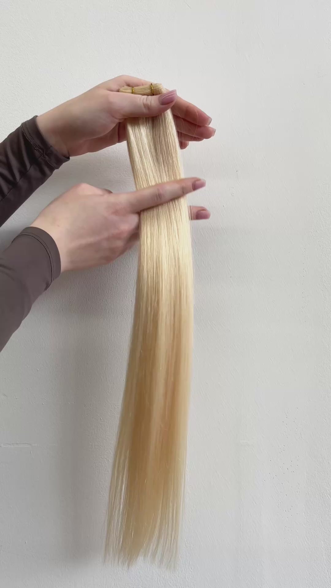 Stock Wigs: Warm Lightest Blonde #613