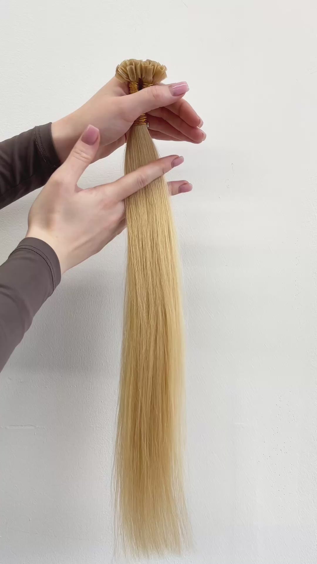 Invisible Tape Extensions: Dark Golden Blonde #26